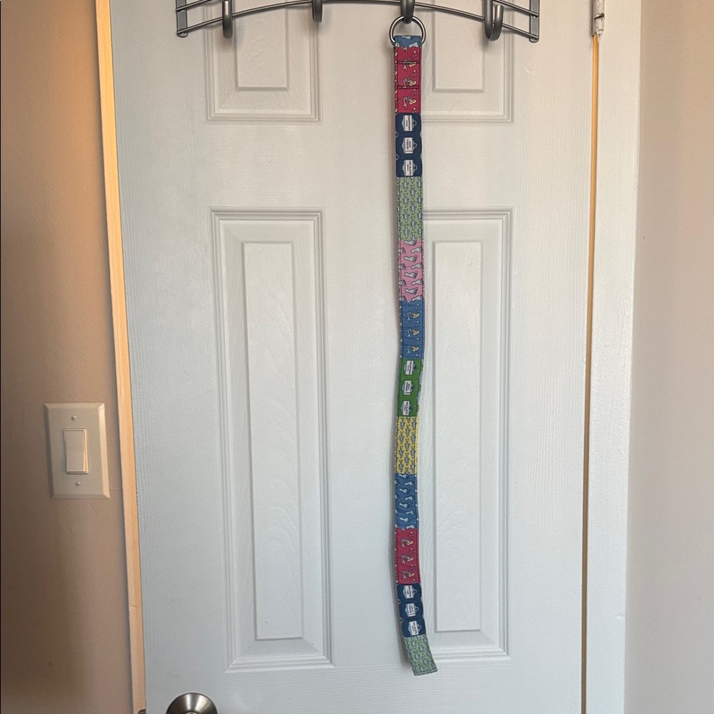 Vineyard Vines Pink, Blue & Yellow belt